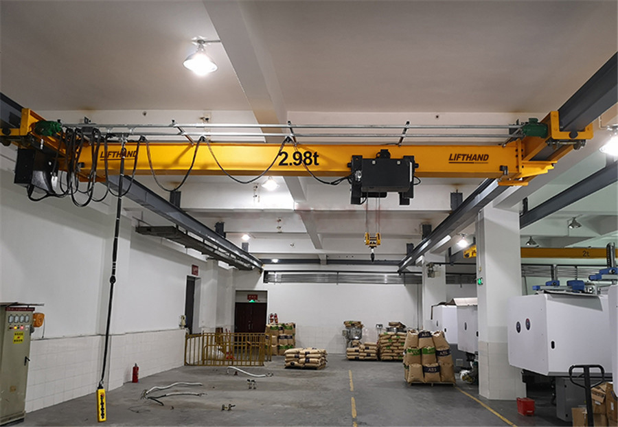 Single Girder  OverHead Crane With Hoist